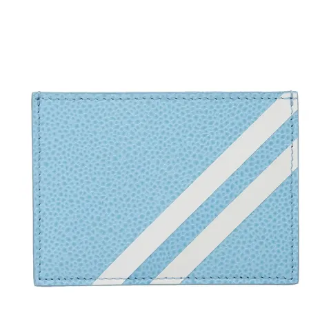 Diagonal Stripe Card Holder