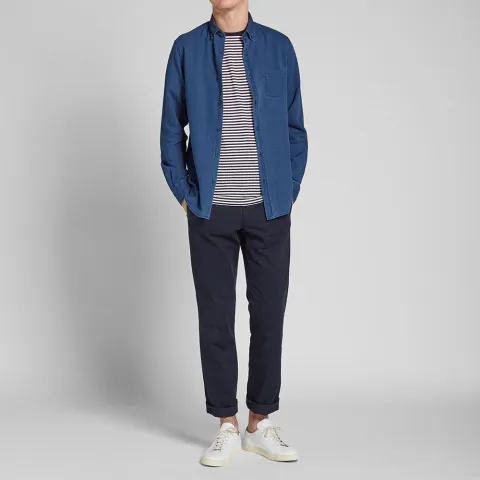 Button Down Denim Shirt