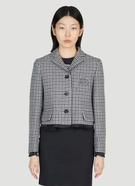 Tweed Cropped Blazer