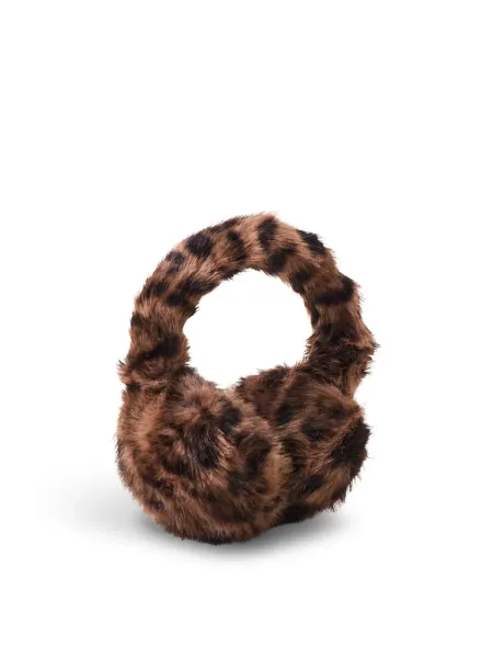 Big Fur Printed Earmuffs