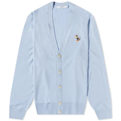 Dressed Fox Patch Relaxed Cardigan