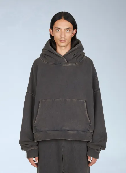 Washed Heavy Hooded Sweatshirt