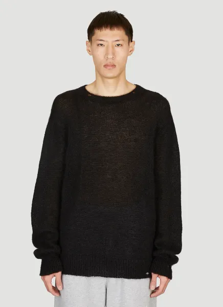 Wool-Blend Knit Sweater