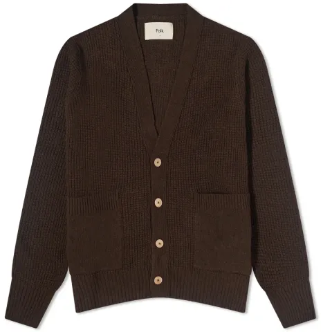 Waffle Cardigan