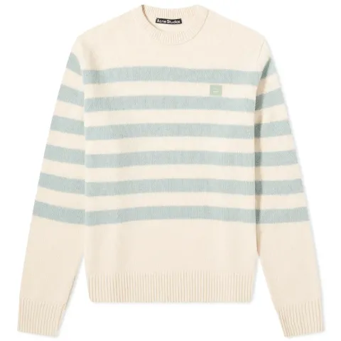 Nimah Stripe Face Crew Knit