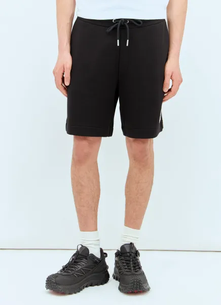 Logo Patch Fleece Shorts