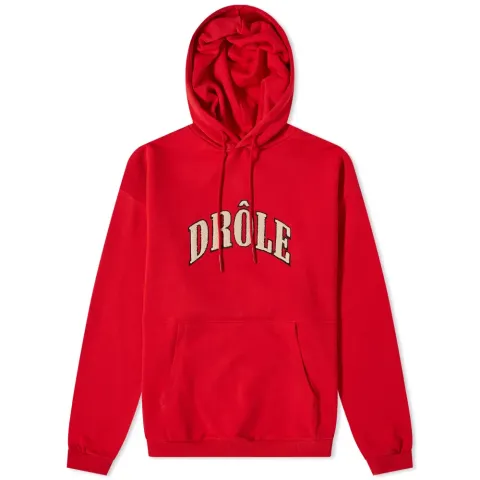 Drôle de Monsieur Arch Logo Popover Hoodie