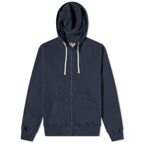 Embroidered Arrow Zip Hoodie