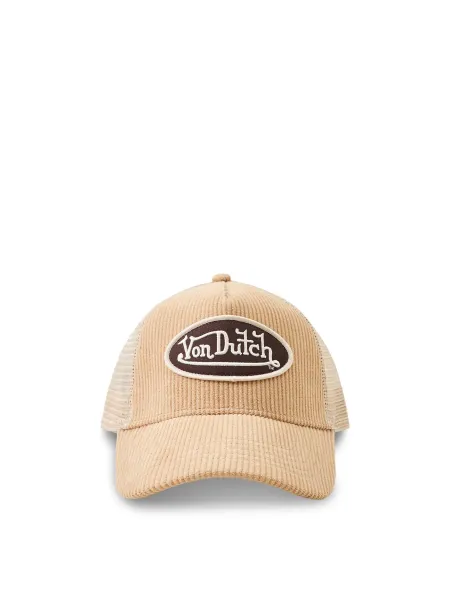 Von Dutch Corduroy Trucker Cap