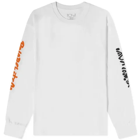 Polar Skate Co. Long Sleeve Facescape T-Shirt