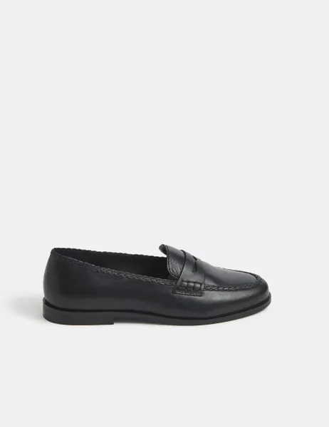 Accessorize Leather Penny Loafers