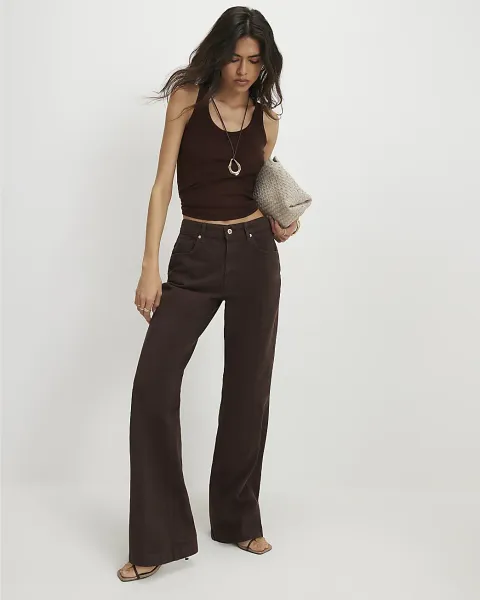 River Island Mid Rise Bootcut Jeans