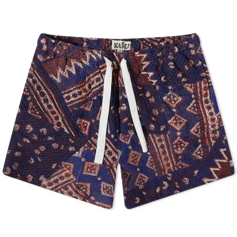 Kantha Quilt Shorts