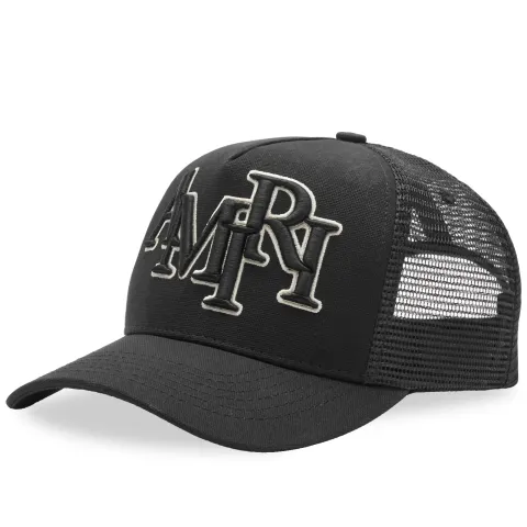 Staggered Logo Trucker Hat