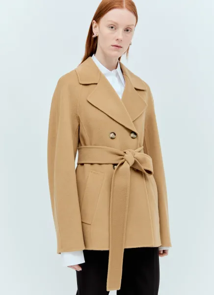 Wool-And-Cashmere-Blend Coat