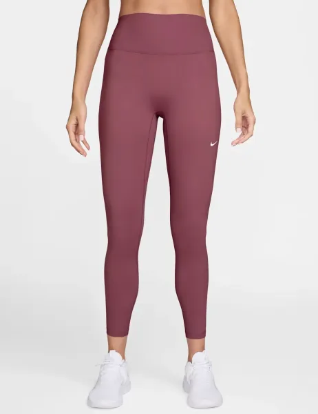 Nike One High Waisted 7/8 Leggings Dusky Rose