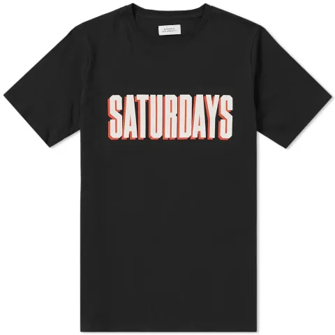 Saturdays Offset Logo Tee