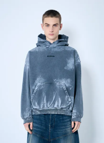 Logo Print Hooded Sweatshirt