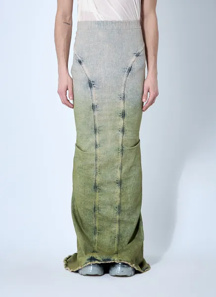 Acid Degrade Al Maxi Skirt
