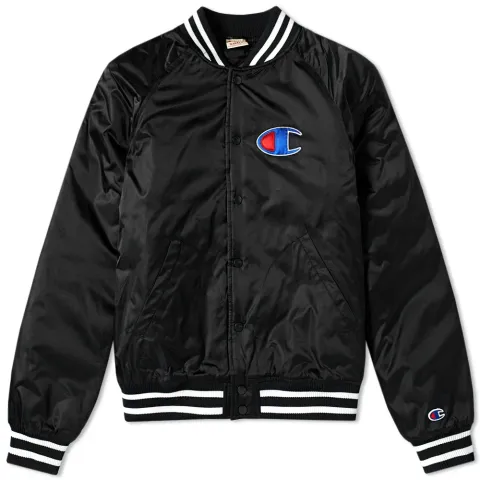 Nylon Varsity Jacket
