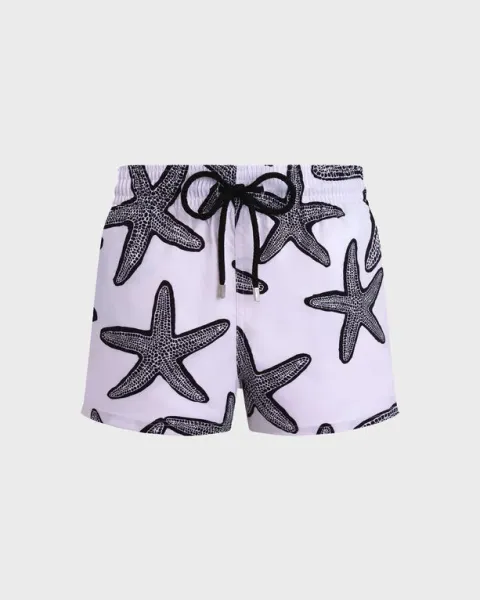 Vilebrequin Men Short Swim Shorts Starlettes