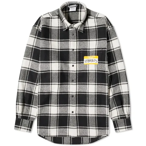 My Name Is Flannel Shirt