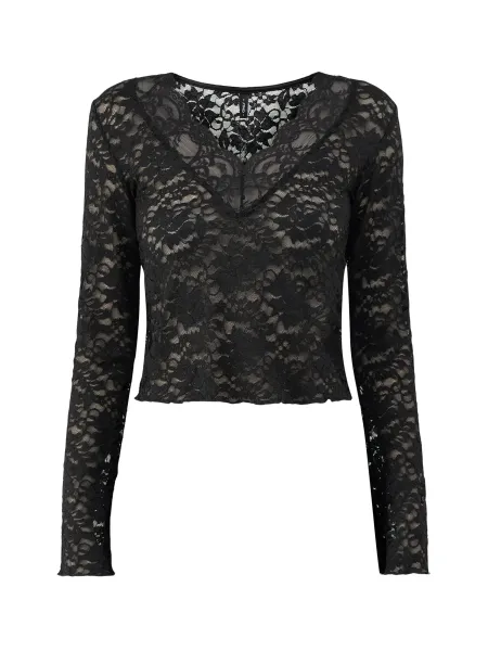 Only Nikka Long Sleeve Lace Top