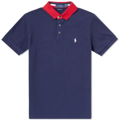 Contrast Colour Polo