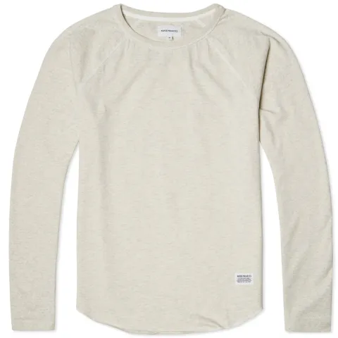 Long Sleeve Aske Perforated Tee