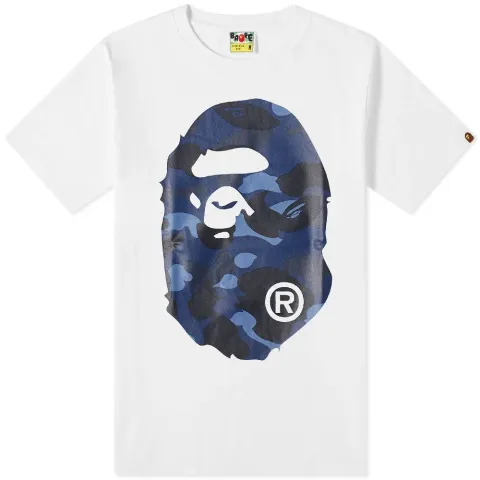 Color Camo Big Ape Head T-Shirt