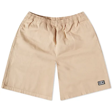 Easy Relaxed Twill Shorts