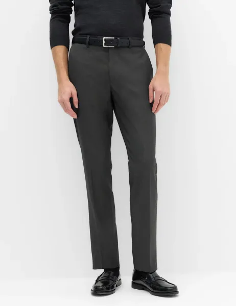 Marks & Spencer Slim Fit Stretch Ultimate Suit Trousers Charcoal