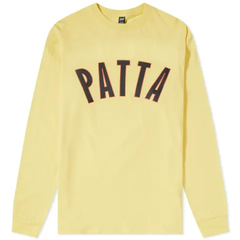 Long Sleeve Curve Logo Tee