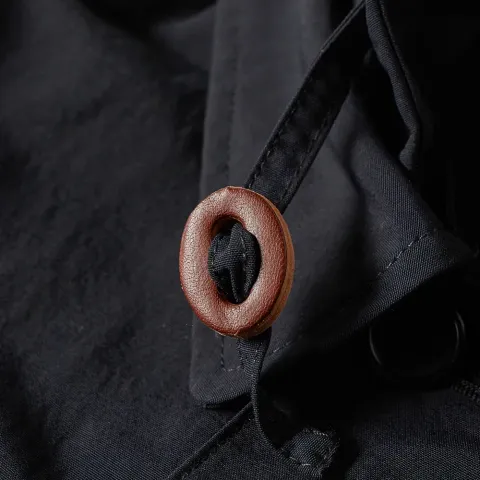 Short Hooded Mac