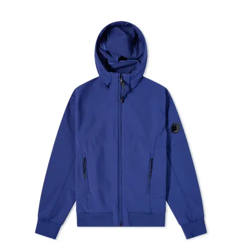 Hooded Arm Lens Soft Shell Jacket