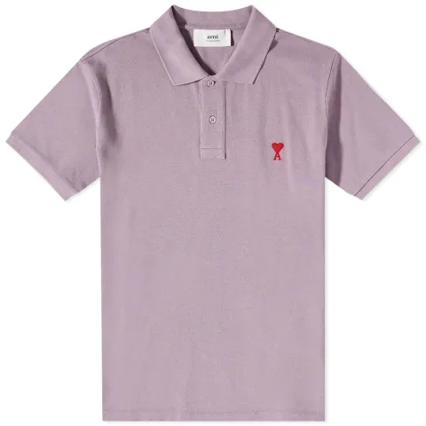 AMI Small A Heart Polo