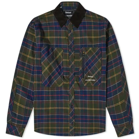 x and wander Tartan Overshirt