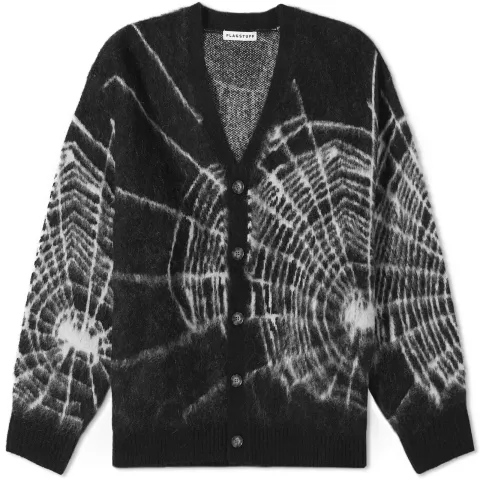 Spider Web Mohair Cardigan