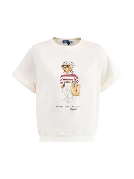 Polo Ralph Lauren Bear Short Sleeve Knit Sweatshirt