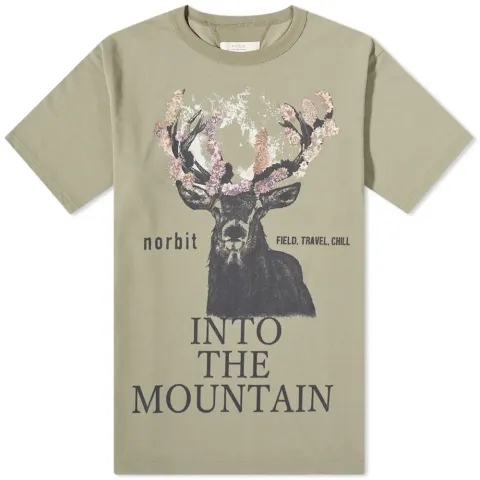 Back Seam Print T-Shirt