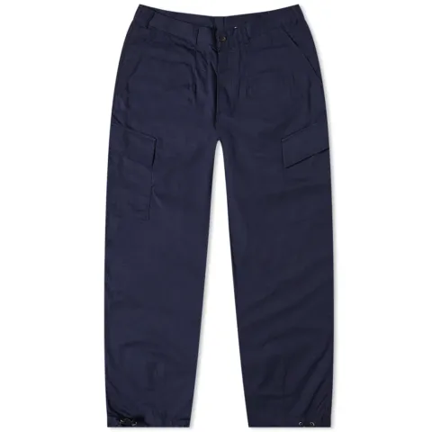 Fine Twill Loose Cargo Pant