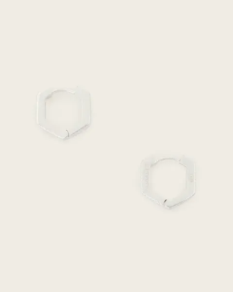 Otto Slim Hex Earrings