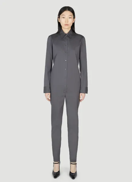 Classic Collar Jumpsuit