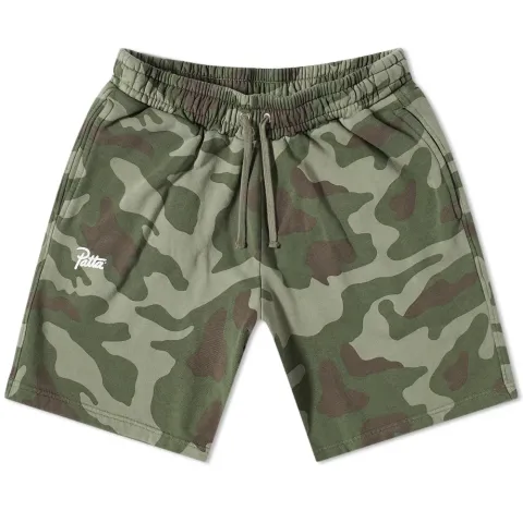 Camo Logo Sweat Shorts