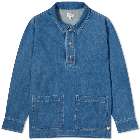 Denim Popover Jacket