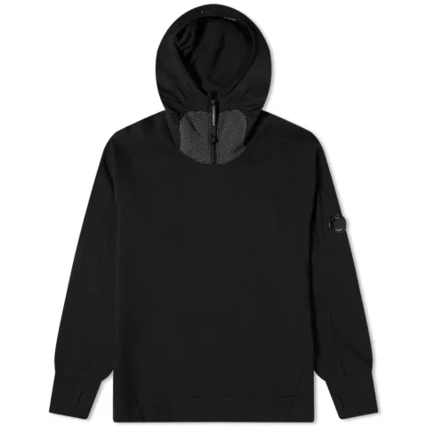 Zip High Neck Popover Hoody