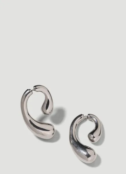 P Logo Earrings