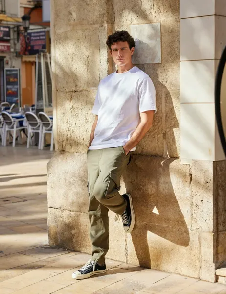 Only & Sons Cotton Crew Neck T-Shirt White