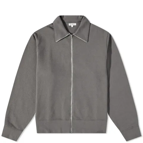 Lady White Co. Textured Full Zip Sweat