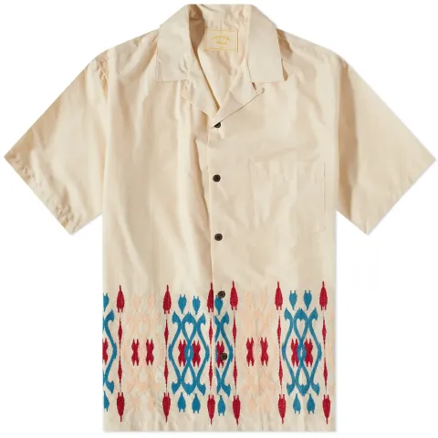 Melted Embroidered Vacation Shirt